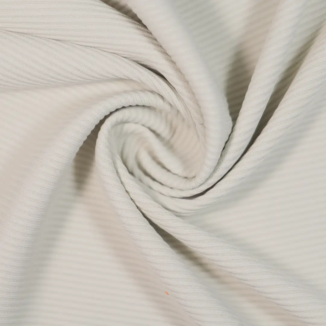 China Fabric for Yoga Clothes,Swimsuits,Yoga Pants,Sports Bras Rib Knit Fabric Nylon Spandex grey color buy from China wholesaler bulk order at wholesale price free worldwide shipping Alibaba