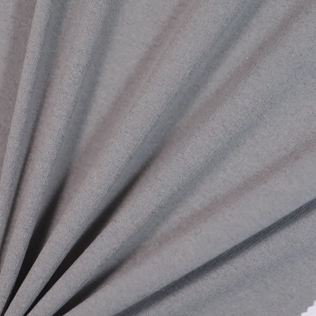 China Fabric for T-Shirt,Polo Shirt,Loungewear Jacquard Knit Fabric Polyester grey color buy from China wholesaler bulk order at wholesale price free worldwide shipping Alibaba