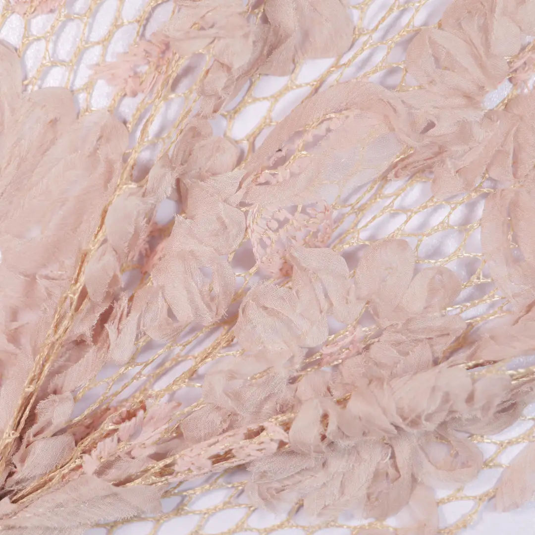 China Fabric for Skirt Mesh Knit Fabric Polyester brown color buy from China wholesaler bulk order at wholesale price free worldwide shipping Alibaba