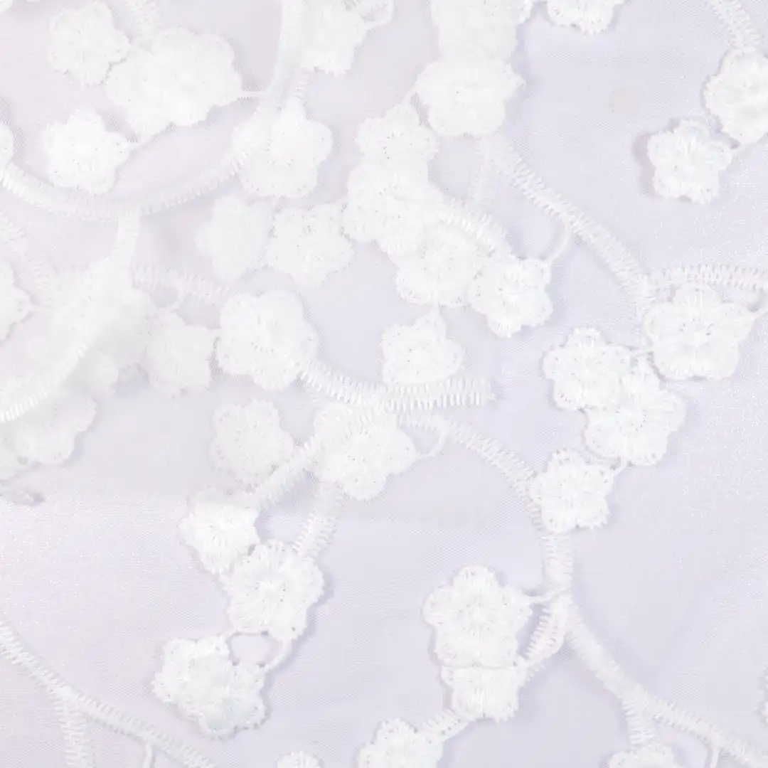 China Fabric for Skirt Mesh Knit Fabric Nylon white color buy from China wholesaler bulk order at wholesale price free worldwide shipping Alibaba