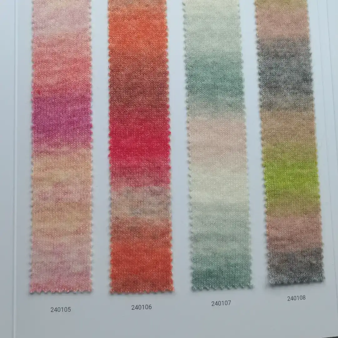 China Yarn for Open Cardigan (Sweater),Half-Zipper Cardigan (Sweater),Shirt Long Sleeve Button (Sweater),Shirt Half Sleeve Button (Sweater) Mossy Yarn Fancy Yarn Alpaca Wool Nylon Colorful/space dyed color buy from China wholesaler bulk order at wholesale price free worldwide shipping Alibaba