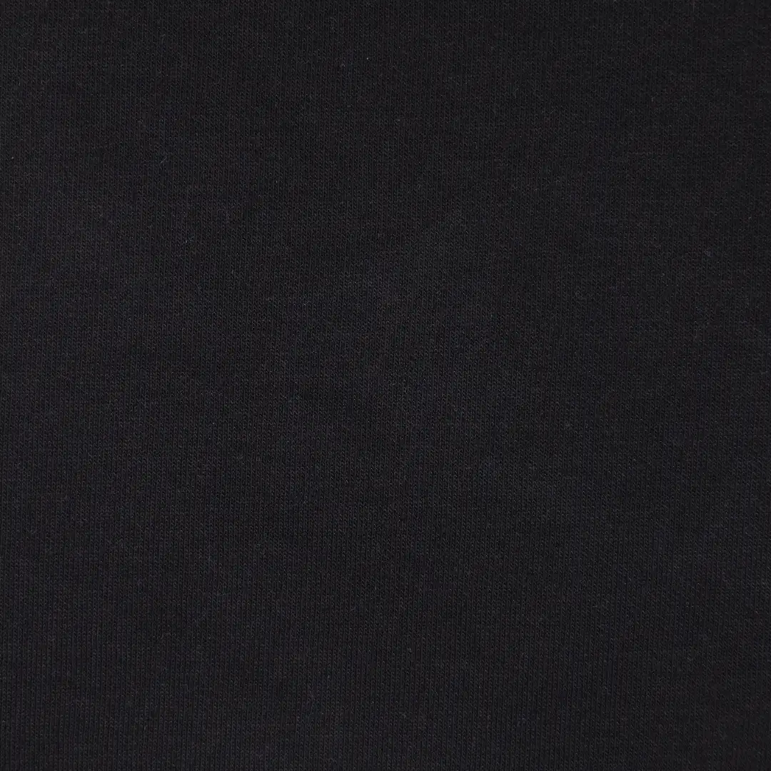 China Fabric for Jackets,Hoodie Interlock Knit Fabric Cotton Nylon black color buy from China wholesaler bulk order at wholesale price free worldwide shipping Alibaba