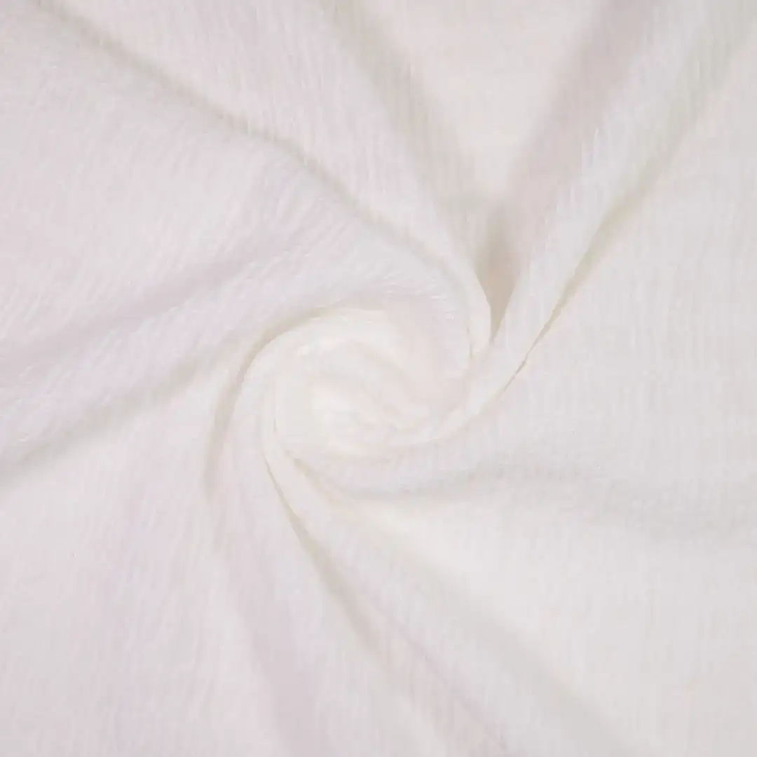 China Fabric for Shirt,Pants Tricot Knit Fabric Polyester Spandex White color buy from China wholesaler bulk order at wholesale price free worldwide shipping Alibaba