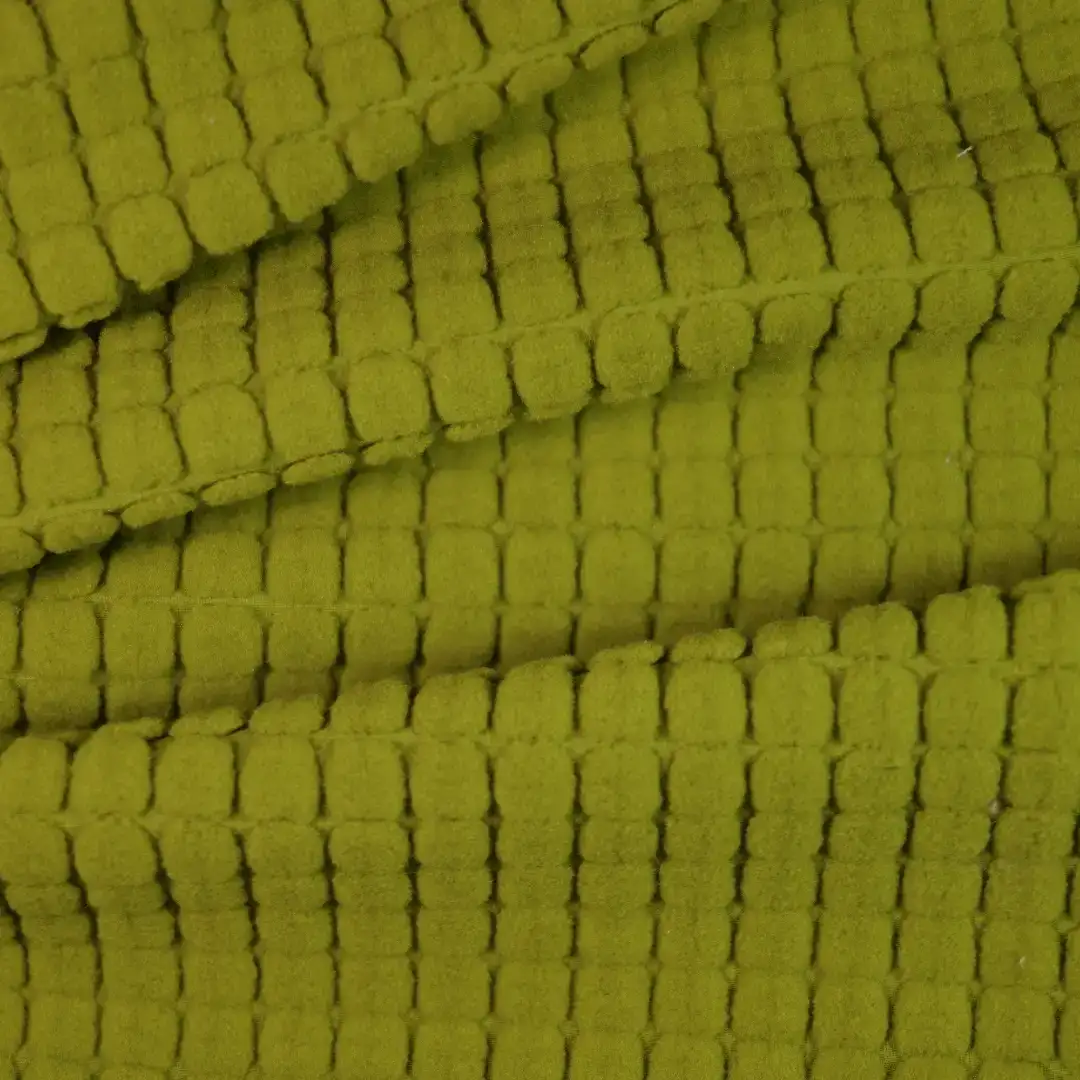 China Fabric for Jackets,Blazer,Suit Polar Fleece Knit Fabric Polyester Spandex Green color buy from China wholesaler bulk order at wholesale price free worldwide shipping Alibaba