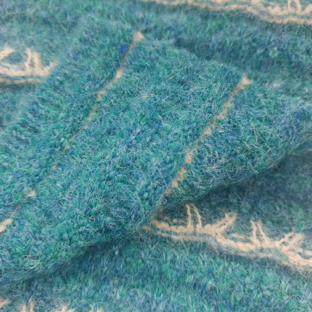 China Yarn for Open Cardigan (Sweater),Full-Zipper Cardigan (Sweater),Half-Zipper Cardigan (Sweater),Shirt Long Sleeve Button (Sweater) Mossy Yarn Fancy Yarn Recycled Polyester Nylon Polyester Wool Spandex Blue color buy from China wholesaler bulk order at wholesale price free worldwide shipping Alibaba