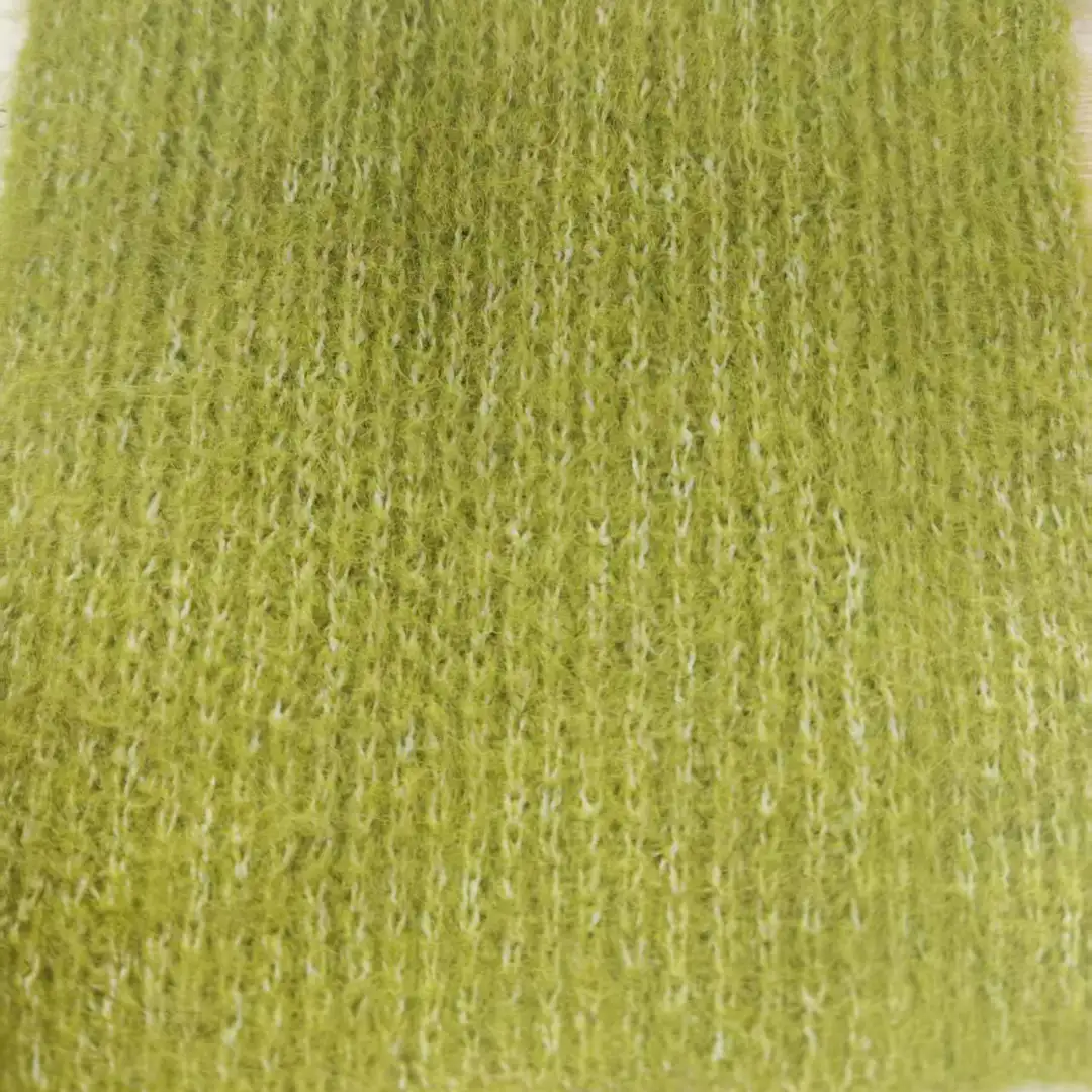 China Yarn for Full-Zipper Cardigan (Sweater),Half-Zipper Cardigan (Sweater),Shirt Long Sleeve Button (Sweater) Mossy Yarn Fancy Yarn Polyester Wool Nylon Spandex Green color buy from China wholesaler bulk order at wholesale price free worldwide shipping Alibaba