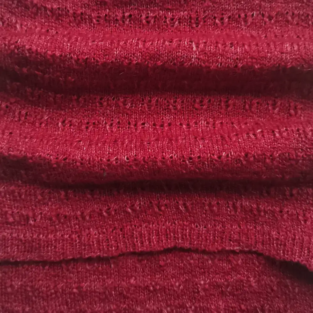 China Yarn for Ladies Vest (Sweater),Round Neck Pullover (Sweater),Crew Neck Pullover (Sweater),Women's Pants (Sweater),U-Neck Cardigan (Sweater) Mossy Yarn Fancy Yarn Cotton Nylon Wool Red/Wine color buy from China wholesaler bulk order at wholesale price free worldwide shipping Alibaba