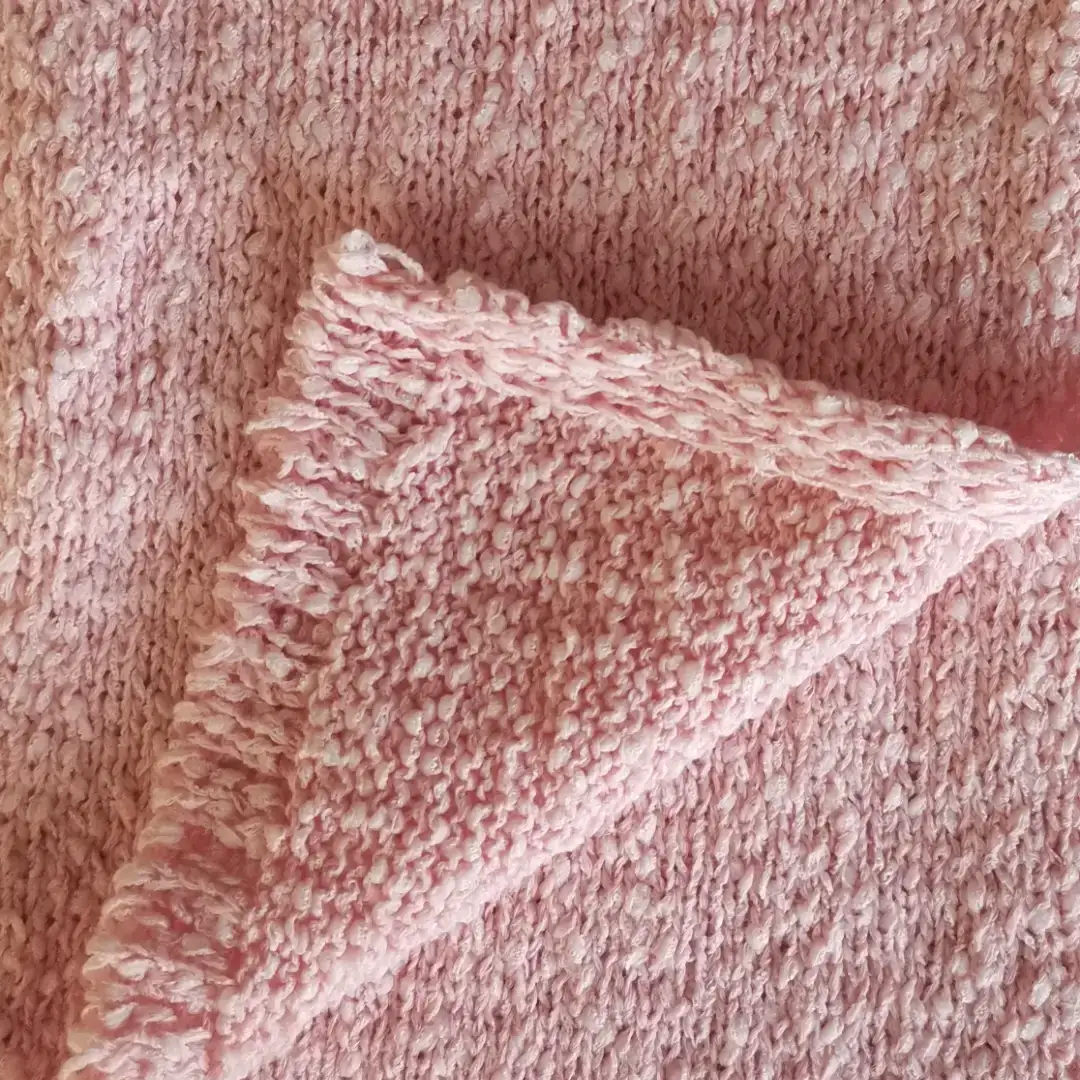 China Yarn for Ladies Vest (Sweater),Round Neck Pullover (Sweater),Crew Neck Pullover (Sweater),Roll Neck Jumper (Sweater),Square Neck Short Sleeve T-Shirt (Sweater) Ladder Yarn Fancy Yarn Recycled Polyester Recycled Cotton Pink color buy from China wholesaler bulk order at wholesale price free worldwide shipping Alibaba