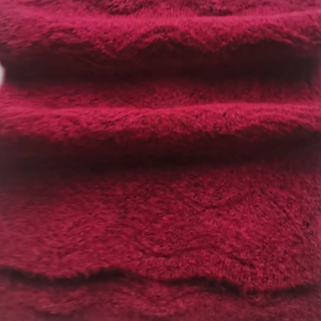 China Yarn for Open Cardigan (Sweater),Full-Zipper Cardigan (Sweater),Half-Zipper Cardigan (Sweater) Mossy Yarn Fancy Yarn Acrylic Polyester Spandex Red color buy from China wholesaler bulk order at wholesale price free worldwide shipping Alibaba