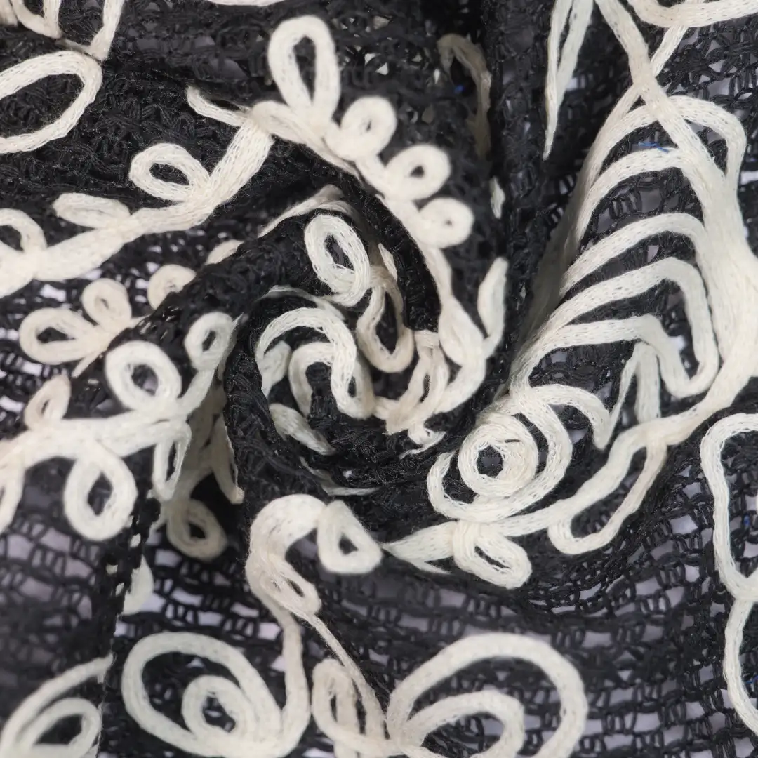 China Fabric for T-Shirt,Skirt Weft Jacquard Knit Fabric Polyester Cotton black color buy from China wholesaler bulk order at wholesale price free worldwide shipping Alibaba