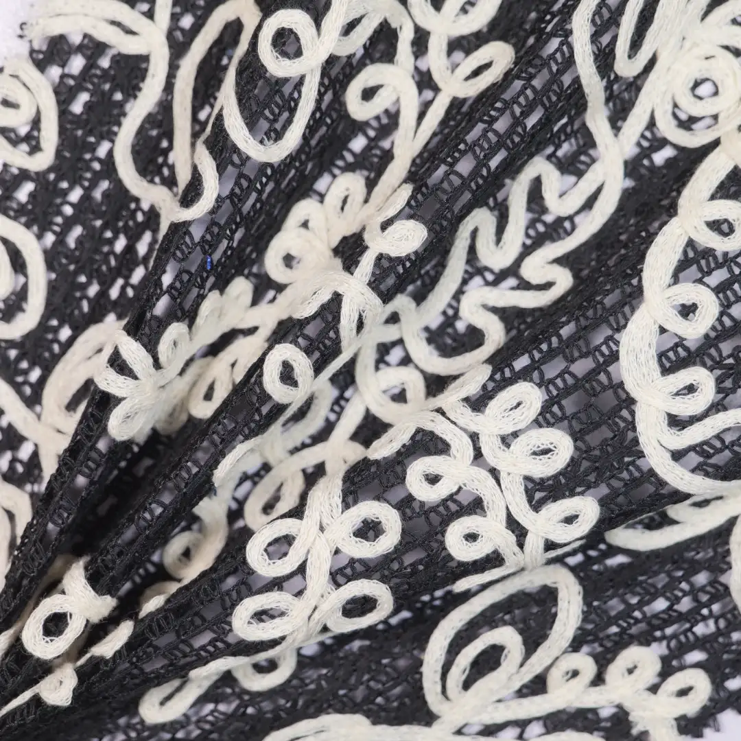 China Fabric for T-Shirt,Skirt Weft Jacquard Knit Fabric Polyester Cotton black color buy from China wholesaler bulk order at wholesale price free worldwide shipping Alibaba