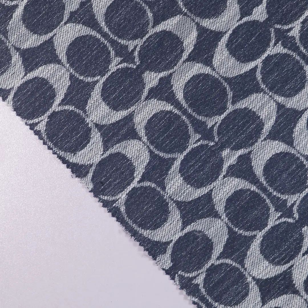 China Fabric for Jackets Cotton YD Jacquard Natural Woven Fabric Cotton blue color buy from China wholesaler bulk order at wholesale price free worldwide shipping Alibaba
