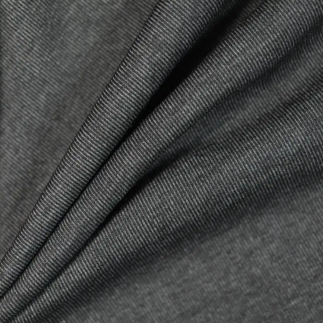 China Fabric for Pants,Hoodie Ponte Roma Knit Fabric Rayon Polyester Spandex drak grey color buy from China wholesaler bulk order at wholesale price free worldwide shipping Alibaba