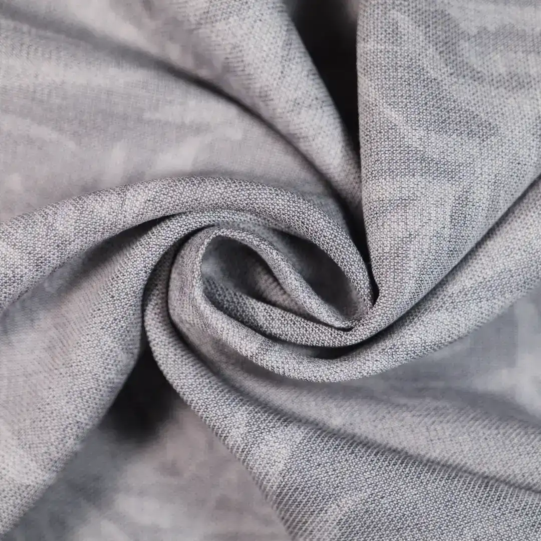 China Fabric for Jackets,Skirt Jacquard Woven Blended Fabric Rayon Nylon Linen GREY color buy from China wholesaler bulk order at wholesale price free worldwide shipping Alibaba