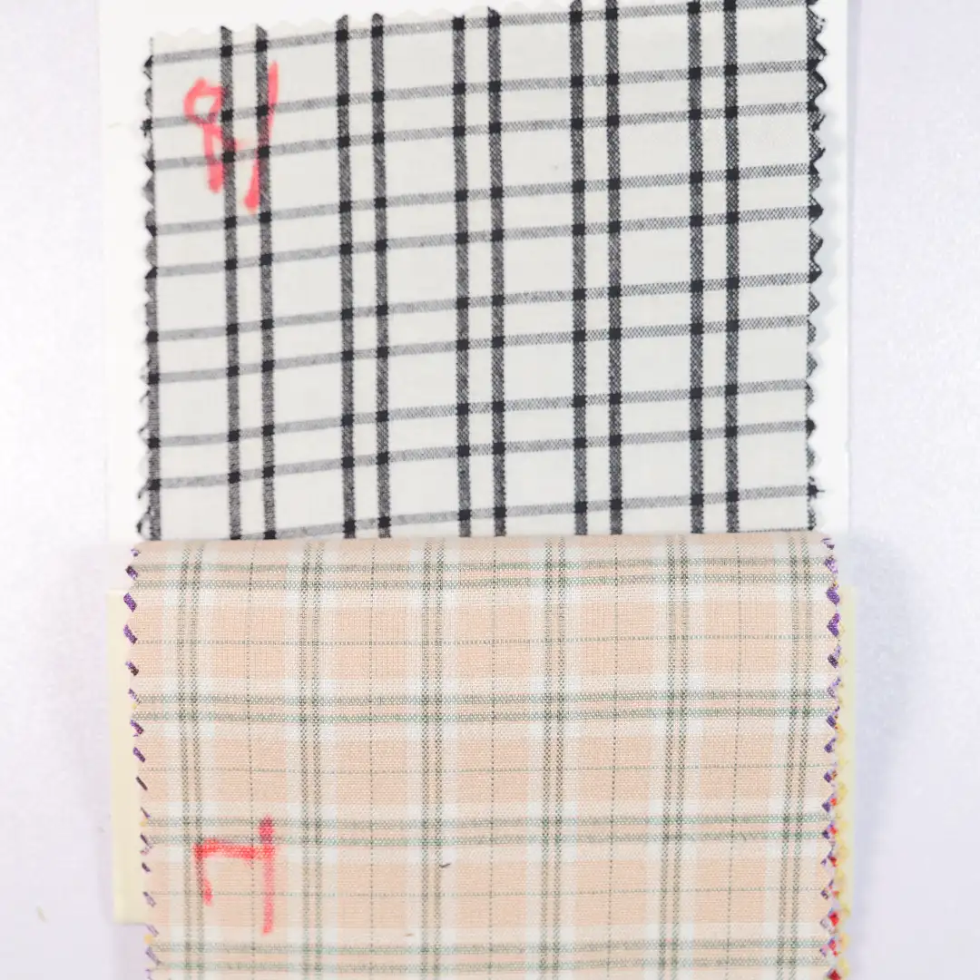 China Fabric for Jackets,Overcoat Yarn Dyed Check Woven Blended Fabric Polyester Rayon Spandex yellow color buy from China wholesaler bulk order at wholesale price free worldwide shipping Alibaba