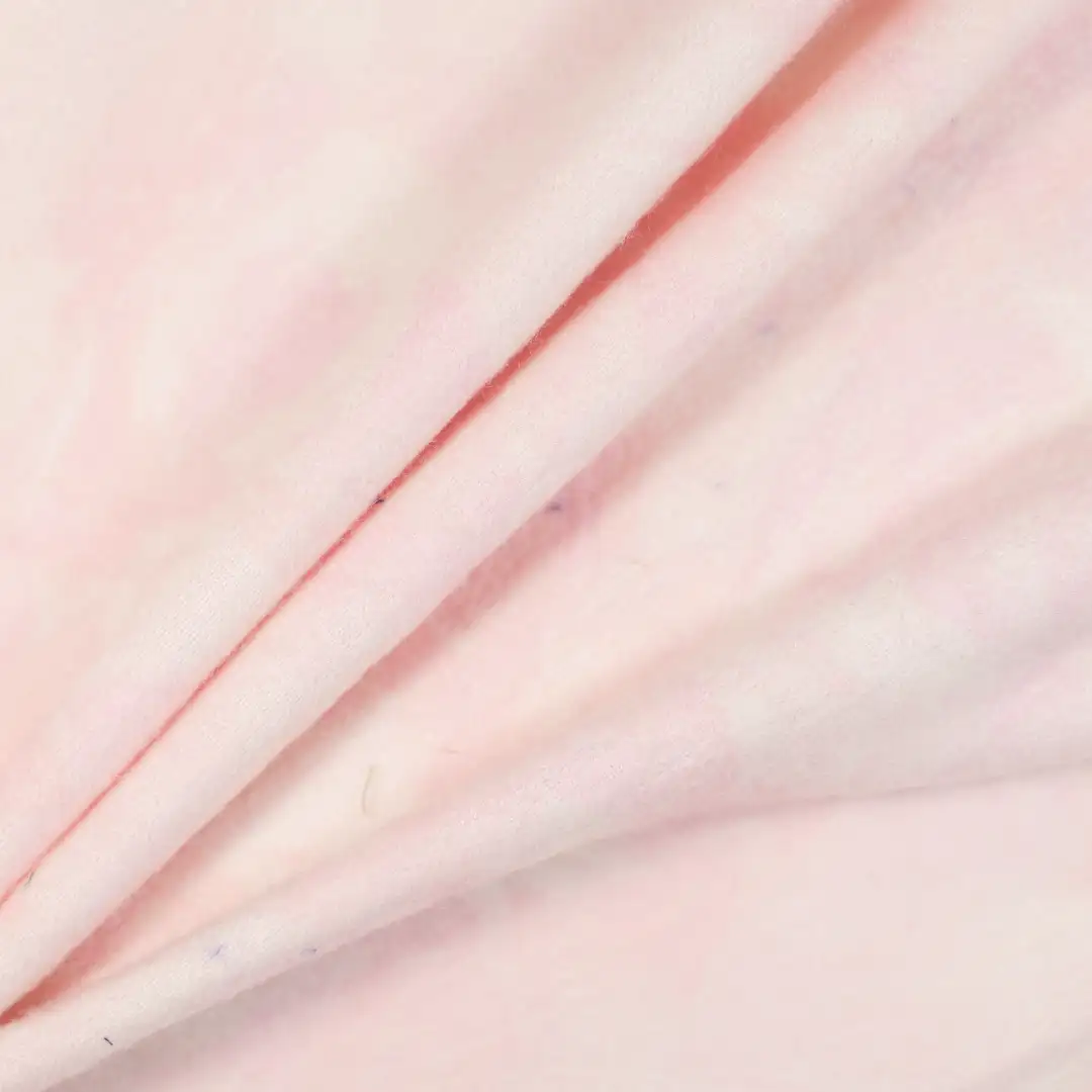 China Fabric for Jackets,Skirt Polyester/Rayon Plain Woven Blended Fabric Polyester PET Acrylic Nylon Silk Wool PINK color buy from China wholesaler bulk order at wholesale price free worldwide shipping Alibaba