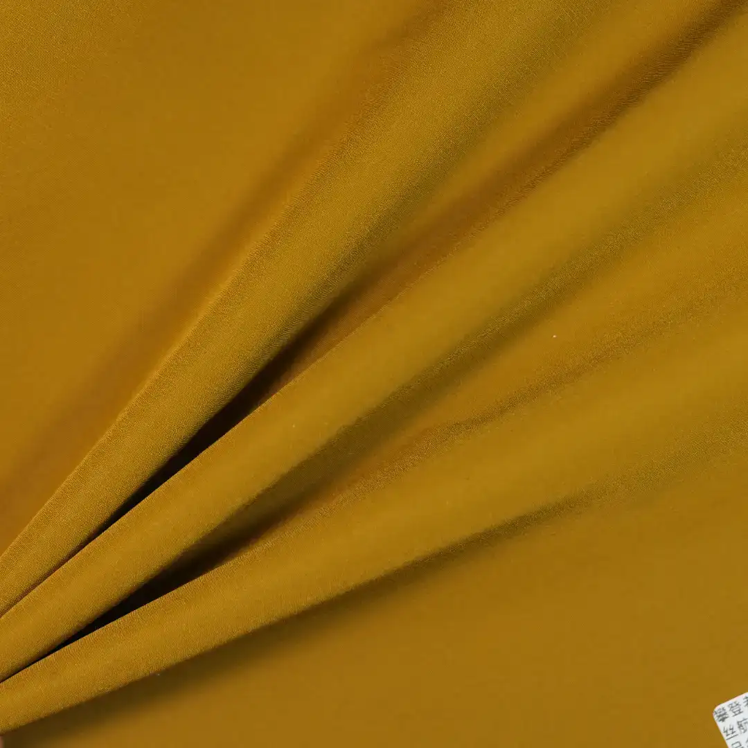 China Fabric for Shirt Twill Natural Woven Fabric Polyester yellow color buy from China wholesaler bulk order at wholesale price free worldwide shipping Alibaba