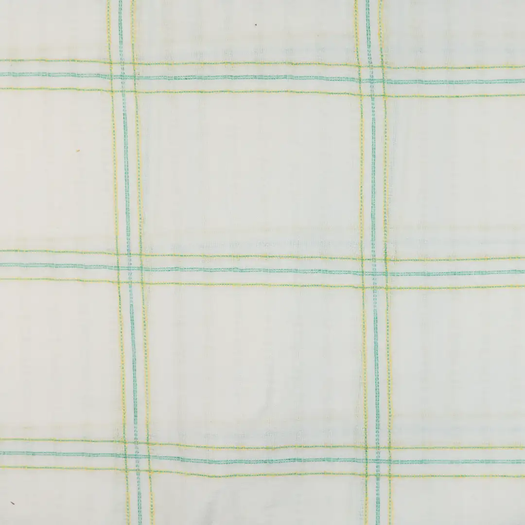 China Fabric for Shirt,Backless Beach Dress,Ruffle Shirt Dress,Strap Midi Dress Yarn Dyed Check Natural Woven Fabric Cotton WHITE GREEN color buy from China wholesaler bulk order at wholesale price free worldwide shipping Alibaba