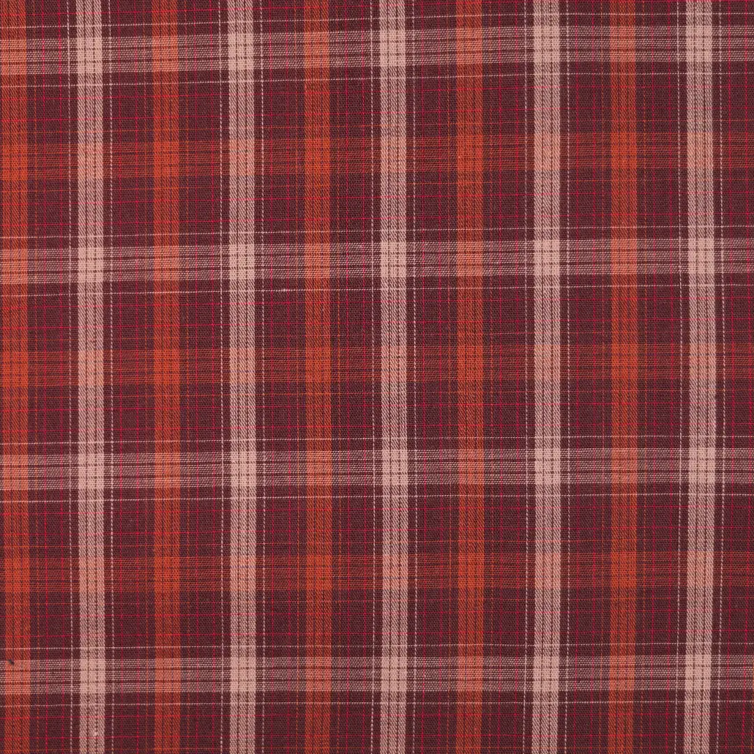 China Fabric for Shirt,Big Pockets Shirt Dress,Girls Ruffled Square-Collar Fitted Shirt Yarn Dyed Check Natural Woven Fabric Cotton RED color buy from China wholesaler bulk order at wholesale price free worldwide shipping Alibaba