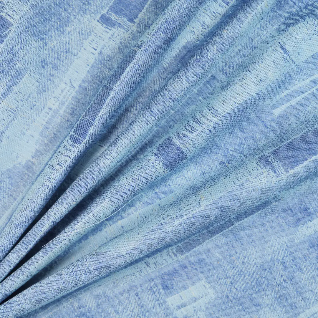 China Fabric for Pants,Skirt Twill Woven Blended Fabric Polyester Rayon Linen blue color buy from China wholesaler bulk order at wholesale price free worldwide shipping Alibaba