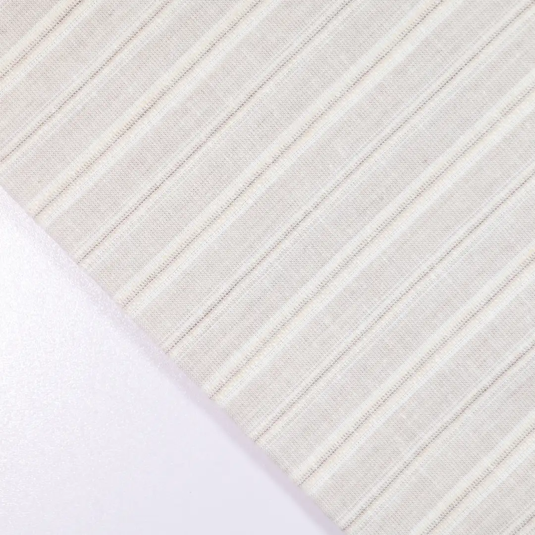 China Fabric for Backless Beach Dress,Ruffle Shirt Dress,Strap Midi Dress Yarn Dyed Stripe Woven Blended Fabric Tencel Linen GREY color buy from China wholesaler bulk order at wholesale price free worldwide shipping Alibaba