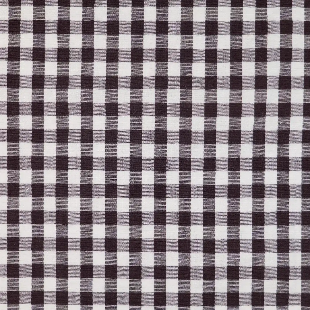 China Fabric for Shirt,Skirt,Backless Beach Dress Yarn Dyed Check Woven Blended Fabric Cotton Spandex black color buy from China wholesaler bulk order at wholesale price free worldwide shipping Alibaba