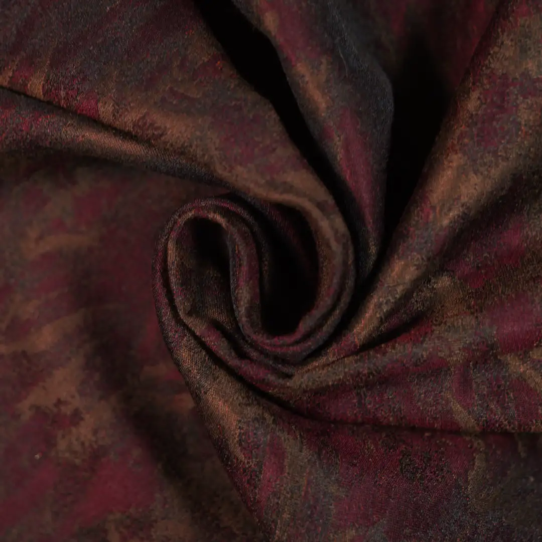 China Fabric for Jackets,Skirt,Trench Coat Polyester/Rayon Plain Woven Blended Fabric Polyester PET Acrylic Nylon Silk Wool coffee color buy from China wholesaler bulk order at wholesale price free worldwide shipping Alibaba