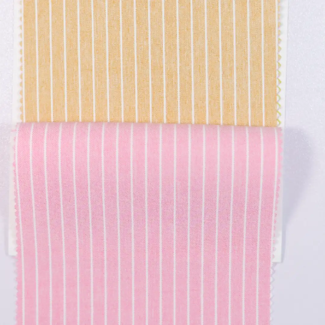 China Fabric for Shirt,Skirt,Backless Beach Dress Yarn Dyed Stripe Woven Blended Fabric Polyester Rayon PTT yellow color buy from China wholesaler bulk order at wholesale price free worldwide shipping Alibaba