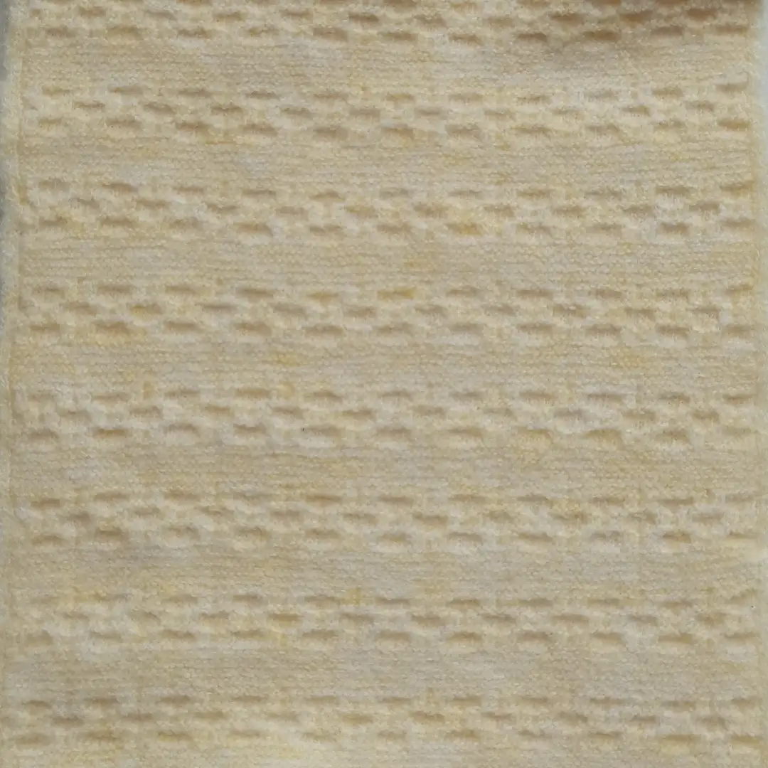 China Yarn for Ladies Vest (Sweater),Open Cardigan (Sweater),Round Neck Pullover (Sweater),Crew Neck Pullover (Sweater),Kids Scalloped Hemline Vest (Sweater),V-Neck Button Down Vest (Sweater) Mossy Yarn Fancy Yarn Recycled Polyester Acrylic Wool Spandex Butter Yellow  Mel color buy from China wholesaler bulk order at wholesale price free worldwide shipping Alibaba