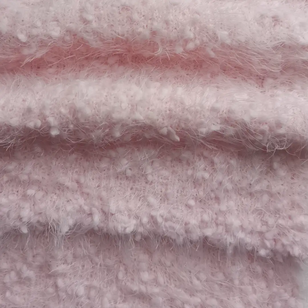 China Yarn for Ladies Vest (Sweater),Crew Neck Pullover (Sweater),Kids Crew-Neck Cardigan (Sweater),Collared Polo Jumper (Sweater) Polo,V-Neck Slim Fit T-shirt V,Womens Cardigan and Skirt Set (Sweater) Feather Yarn Fancy Yarn Nylon Pink color buy from China wholesaler bulk order at wholesale price free worldwide shipping Alibaba