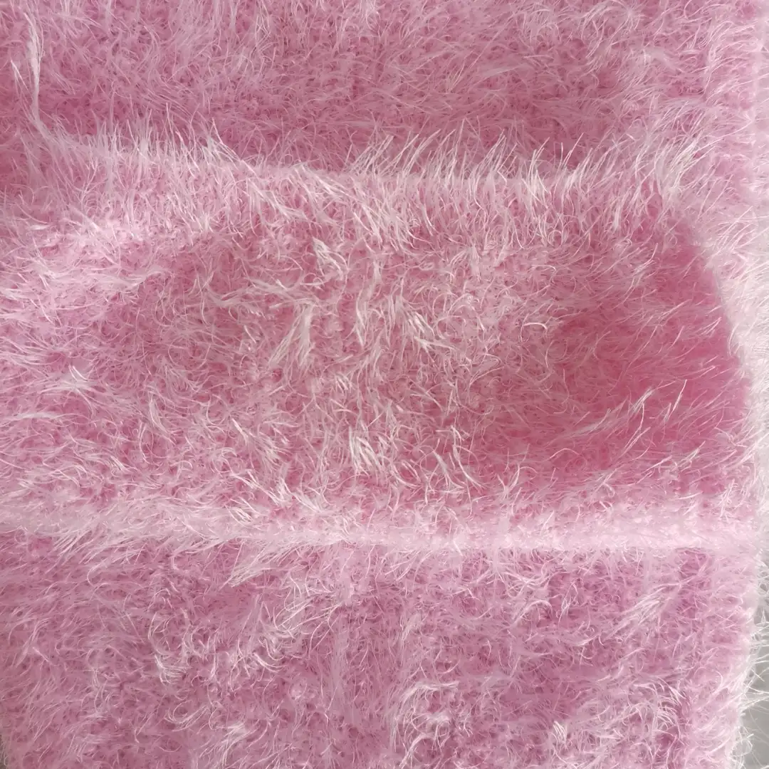 China Yarn for Ladies Vest (Sweater),Round Neck Pullover (Sweater),Kids Crew-Neck Cardigan (Sweater),U-Neck Cardigan (Sweater),Kids Scalloped Hem Skirt (Sweater),Baby Crew Neck Jumper (Sweater),Kids Bow-Tie Cardigan (Sweater),Kids Rounded Cardigan (Sweater) Cat Feather Yarn Fancy Yarn Polyester Pink color buy from China wholesaler bulk order at wholesale price free worldwide shipping Alibaba