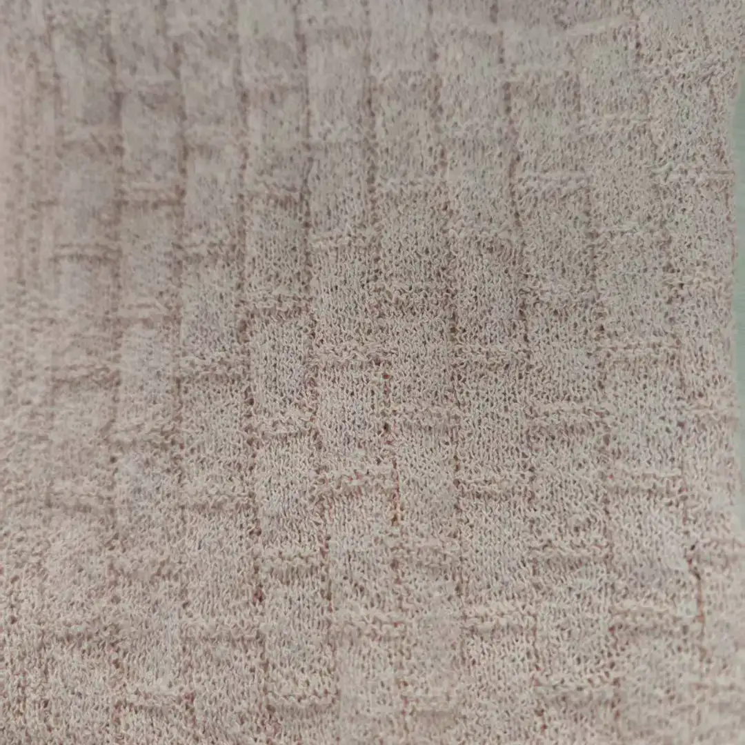 China Yarn for T-shirt (Sweater),Polo T-shirt (Sweater),Hoodie  (Sweater),Dresses (Cardigan Open) (Sweater) Boucle Yarn Fancy Yarn Polyester pink color buy from China wholesaler bulk order at wholesale price free worldwide shipping Alibaba