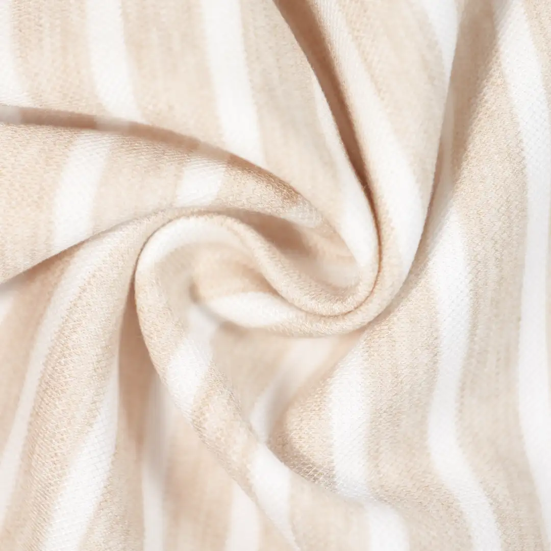 China Fabric for T-Shirt,Polo Shirt,Loungewear Yarn-dyed fabric Knit Fabric Polyester Modal Spandex brown color buy from China wholesaler bulk order at wholesale price free worldwide shipping Alibaba