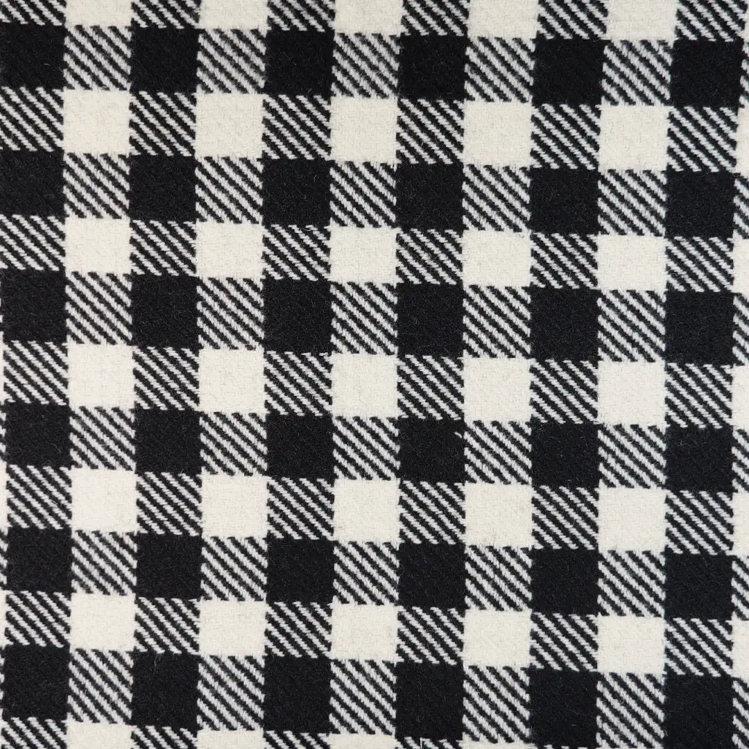 China Fabric for Trench Coat,Overcoat Woolen Tweed Woolen Wool Nylon BLACK WHITE color buy from China wholesaler bulk order at wholesale price free worldwide shipping Alibaba