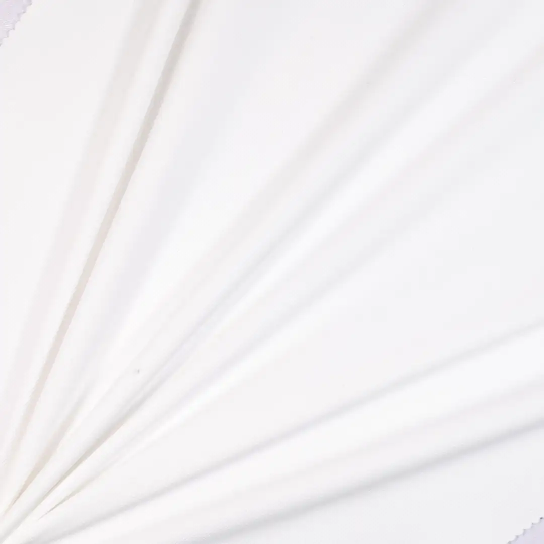 China Fabric for T-Shirt,Skirt Rib Knit Fabric Nylon Spandex white color buy from China wholesaler bulk order at wholesale price free worldwide shipping Alibaba