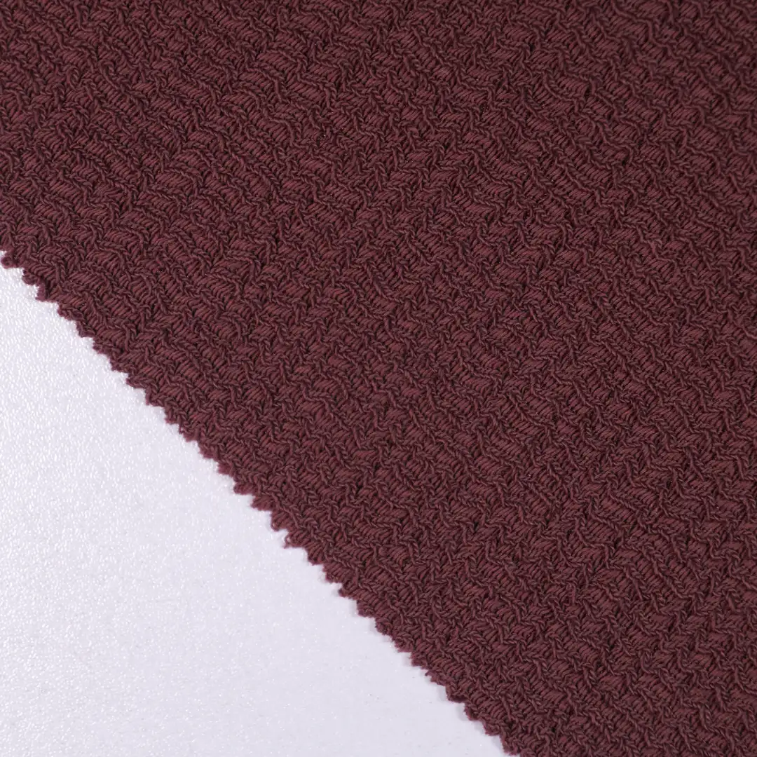 China Fabric for T-Shirt,Skirt Crepe Knit Fabric Cotton Polyester Spandex coffee color buy from China wholesaler bulk order at wholesale price free worldwide shipping Alibaba