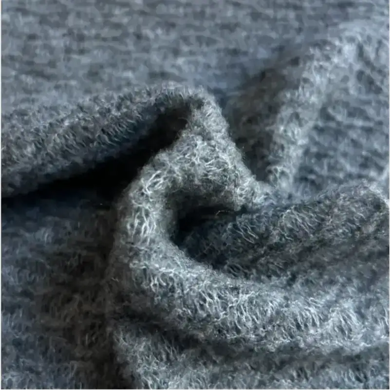 China Yarn for Open Cardigan (Sweater),Full-Zipper Cardigan (Sweater),Round Neck Pullover (Sweater),Hoodie  (Sweater) Boucle Yarn Fancy Yarn Merino Wool Nylon Silk 中灰 color buy from China wholesaler bulk order at wholesale price free worldwide shipping Alibaba
