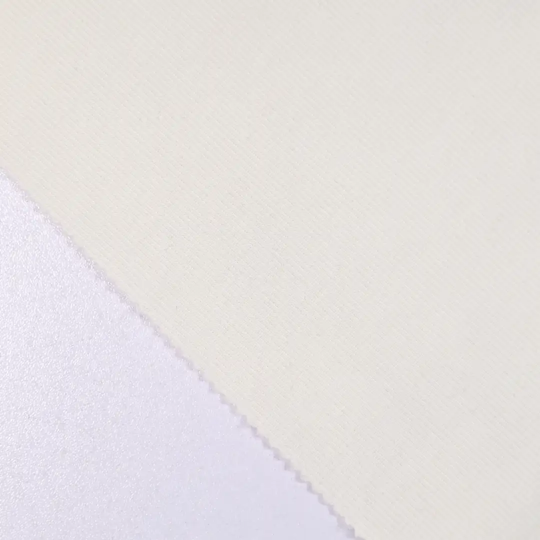 China Fabric for Jackets,Hoodie,Loungewear Scuba Knit Fabric Polyester Modal Rayon Spandex Milky white color buy from China wholesaler bulk order at wholesale price free worldwide shipping Alibaba