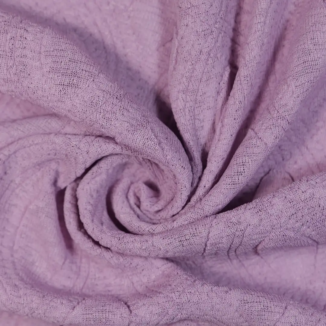 China Fabric for Skirt Tricot Knit Fabric Polyester purple color buy from China wholesaler bulk order at wholesale price free worldwide shipping Alibaba