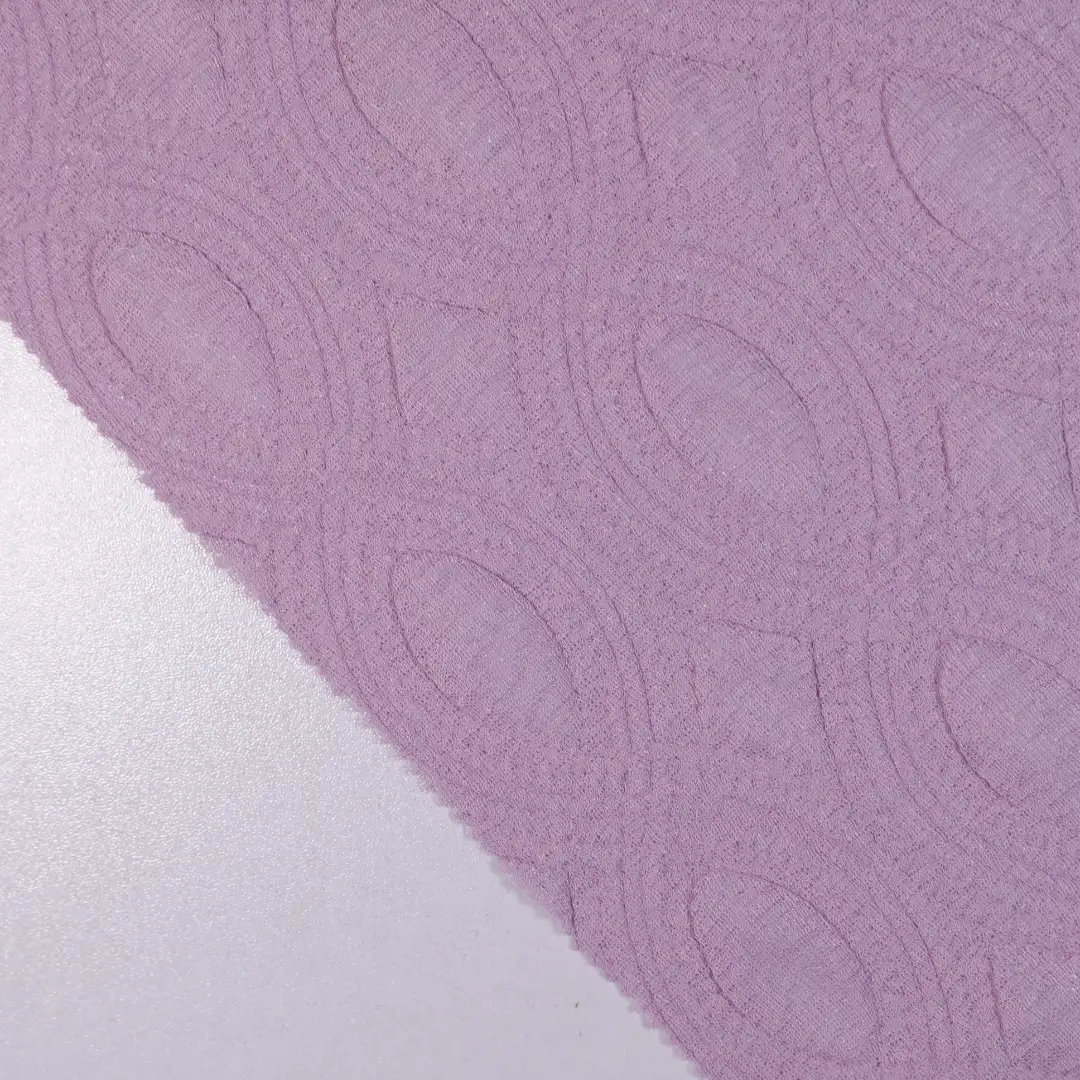China Fabric for Skirt Tricot Knit Fabric Polyester purple color buy from China wholesaler bulk order at wholesale price free worldwide shipping Alibaba
