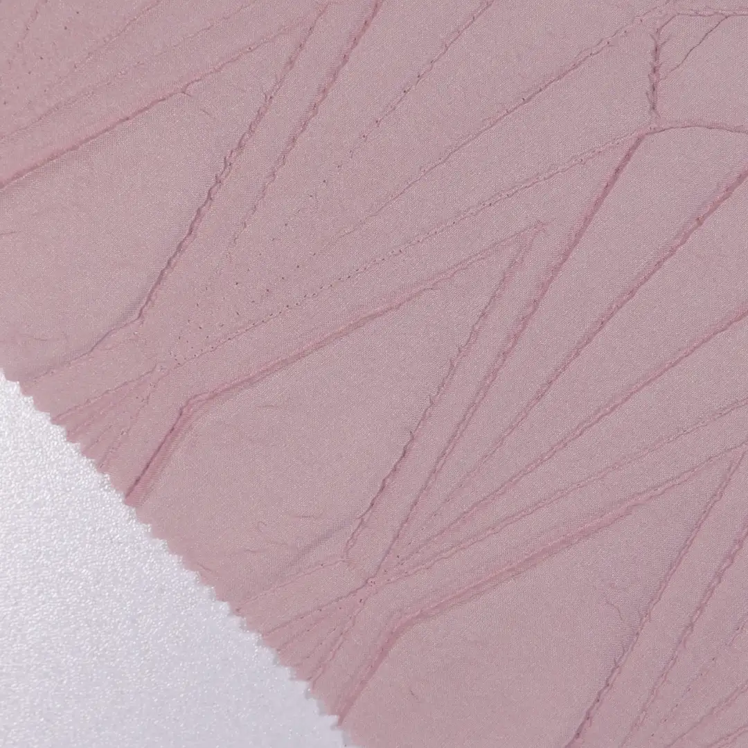 China Fabric for Skirt Schiffli Synthetic Woven Fabric Polyester pink color buy from China wholesaler bulk order at wholesale price free worldwide shipping Alibaba