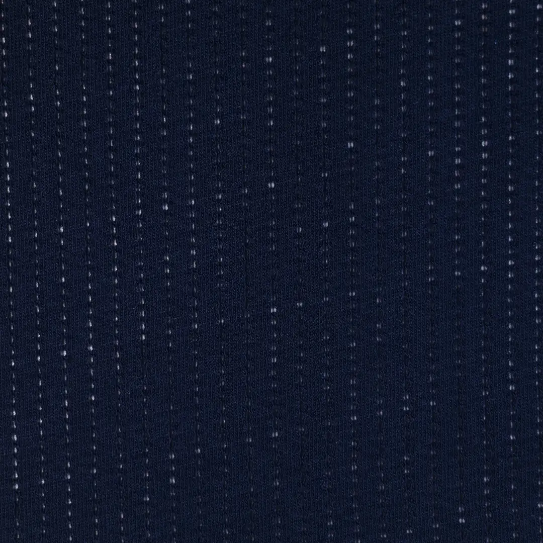 China Fabric for Loungewear Jacquard Knit Fabric Cotton navy color buy from China wholesaler bulk order at wholesale price free worldwide shipping Alibaba