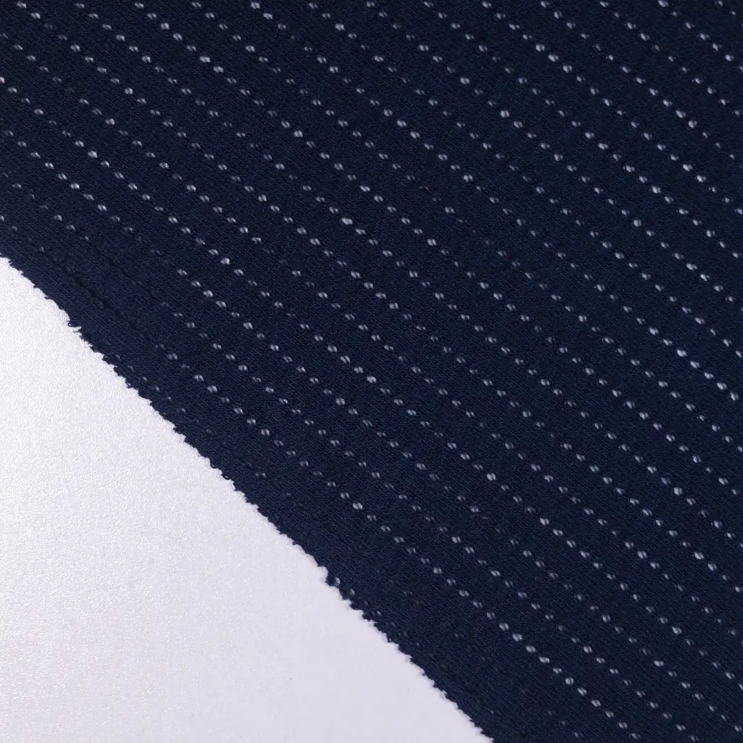 China Fabric for Loungewear Jacquard Knit Fabric Cotton navy color buy from China wholesaler bulk order at wholesale price free worldwide shipping Alibaba