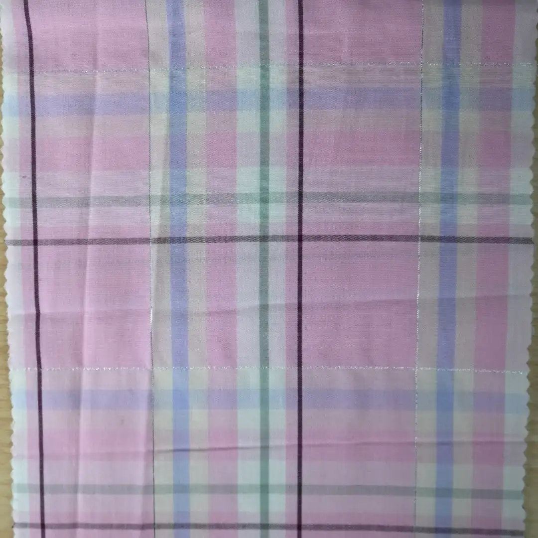 India Fabric for Shirt Cotton Plain Natural Woven Fabric cotton Multi color Check color buy from India wholesaler bulk order at wholesale price free worldwide shipping Alibaba