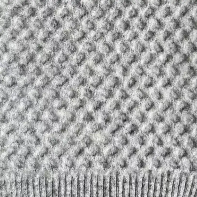 China Yarn for Half-Zipper Cardigan (Sweater),Knitted Jacket (Sweater),Hoodie  (Sweater) Air Spun Yarn Fancy Yarn Recycled Polyester Polyester Acrylic Nylon Wool Light gray with flowers color buy from China wholesaler bulk order at wholesale price free worldwide shipping Alibaba