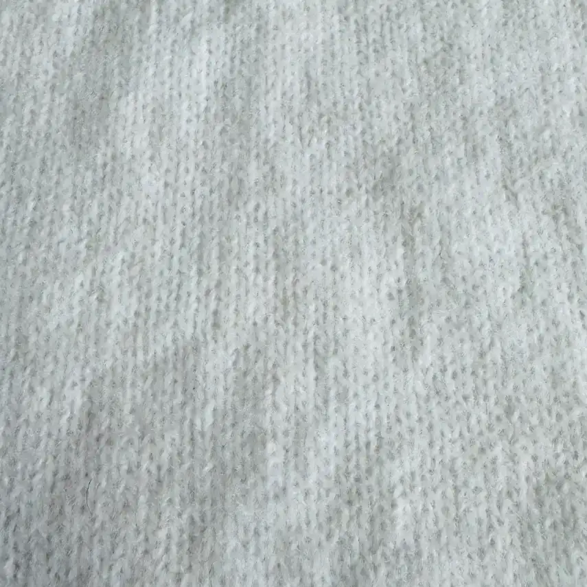 China Yarn for Open Cardigan (Sweater),Half-Zipper Cardigan (Sweater),Shirt Long Sleeve Button (Sweater),Crop Top Pullover (Sweater),Dresses (Cardigan Open) (Sweater) Mossy Yarn Fancy Yarn Recycled Polyester Spandex White color buy from China wholesaler bulk order at wholesale price free worldwide shipping Alibaba