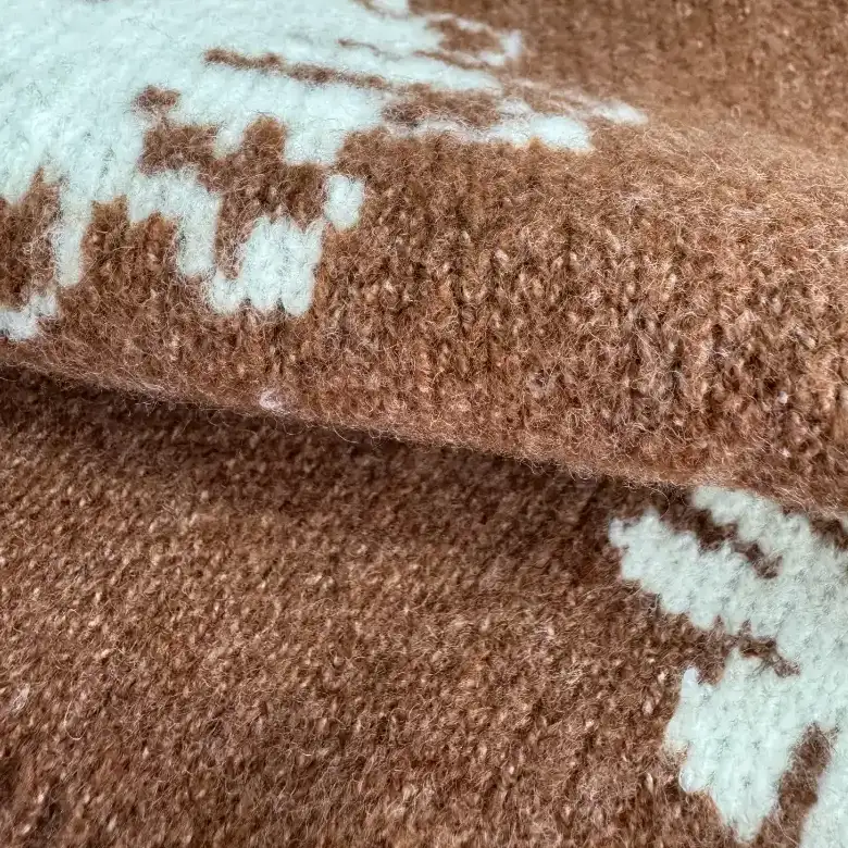 China Yarn for Ladies Vest (Sweater),Men’s Vest (Sweater) Mossy Yarn Fancy Yarn Recycled Polyester Rayon Spandex Brown color buy from China wholesaler bulk order at wholesale price free worldwide shipping Alibaba