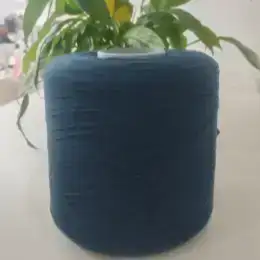 China Yarn for Ladies Vest (Sweater),Men’s Vest (Sweater) Ring Spun Regular Yarn Recycled Polyester Cotton blue color buy from China wholesaler bulk order at wholesale price free worldwide shipping Alibaba