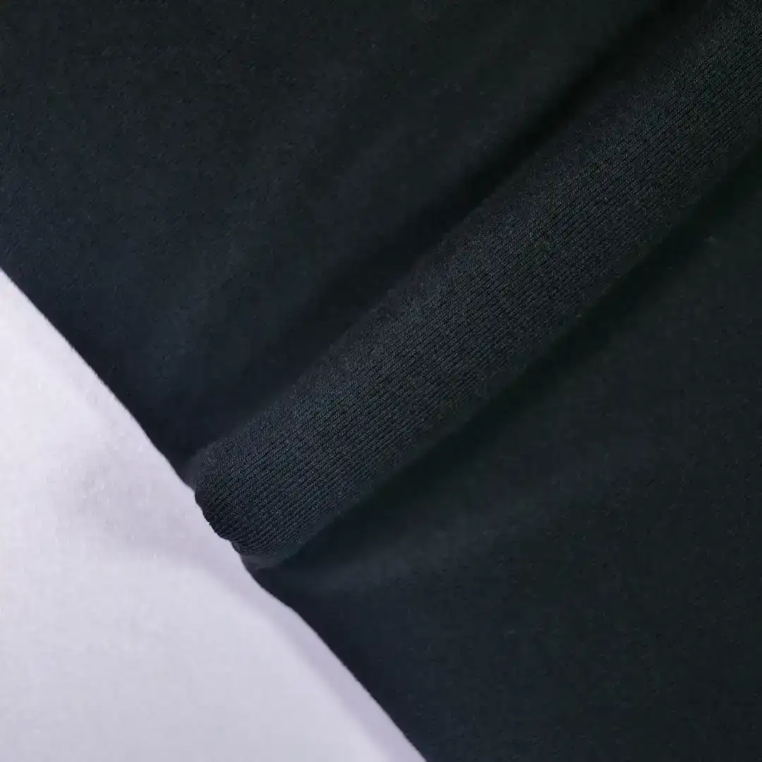 China Fabric for T-Shirt,Puffball Strappy Dress,Tank Wrap Midi Dress Single Jersey Knit Fabric Modal Polyester black color buy from China wholesaler bulk order at wholesale price free worldwide shipping Alibaba