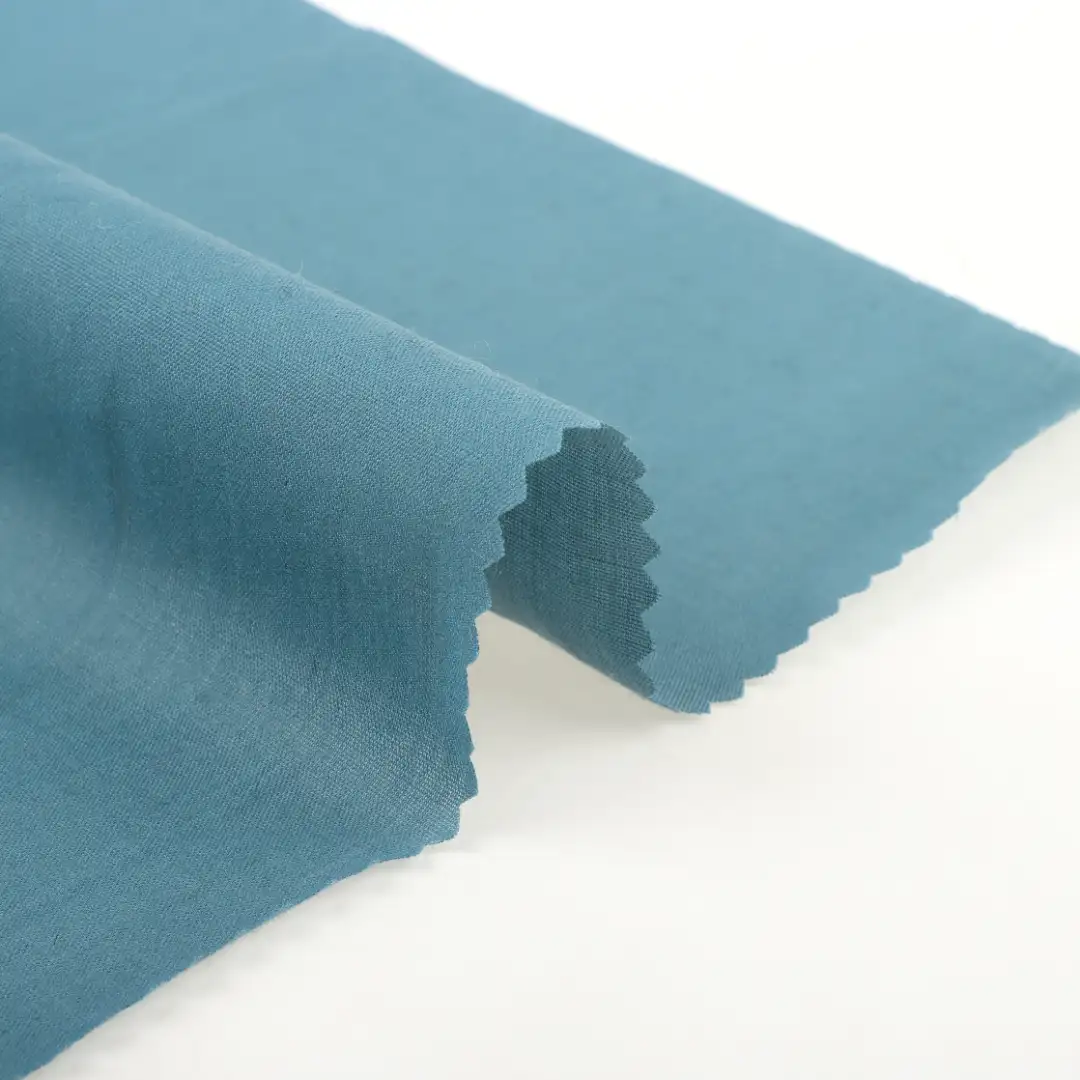 China Fabric for Shirt,Padded Jacket,Loungewear Poplin Woven Blended Fabric Polyester Cotton blue-green color buy from China wholesaler bulk order at wholesale price free worldwide shipping Alibaba